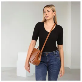 FLORENCE Umhängetasche Leder Brown