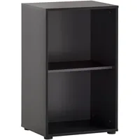 WELLTIME Aktenregal 51 x 41 x 83,6 cm Schwarz