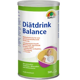 Sunlife Diätdrink Balance Vanille Pulver 500 g