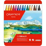 Caran d'Ache Fibralo Filzstifte 15 St. mehrfarbig