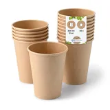 BIOZOYG Pappbecher 300 ml 50 St. Braun