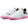 puma white/puma black/poison pink 46