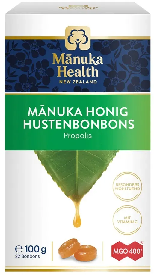 manuka health mgo 400 lutschbonbons propolis