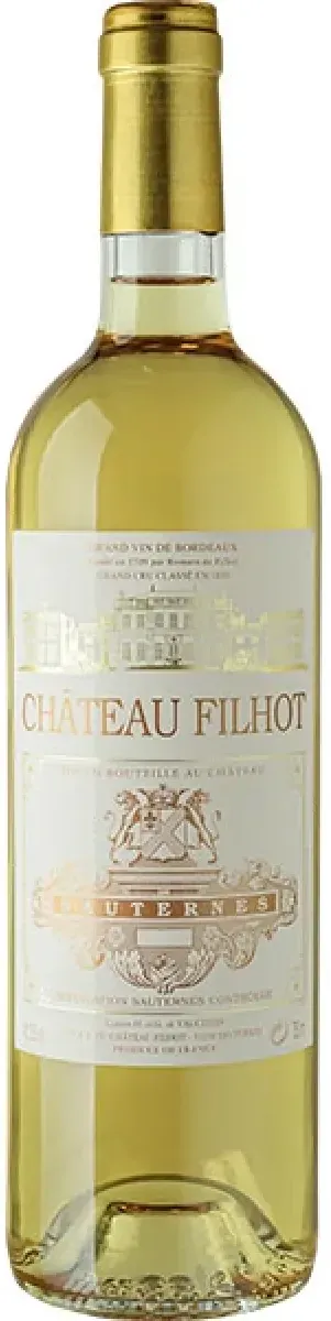 Château Filhot 2ème Cru Classé Weißwein edelsüß 0,75 l | 2010
