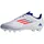 adidas F50 Club Kids FxG Cloud White / Solar Red / Lucid Blue 34