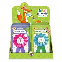 TRENDHAUS Ansteck-Orden ABC Champions sortiert 965790 Happy School