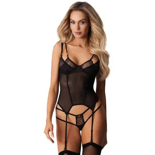 Obsessive Corsage Obsessive “ Arrowel Korsett “ Schwarz schwarz L/XL