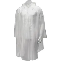 Herren Regenponcho DUBLIN TRANSPARENT WEISS XL/2XL