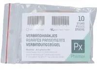 Pharmex® Agrafes pansements brunes Autre 10 pc(s)