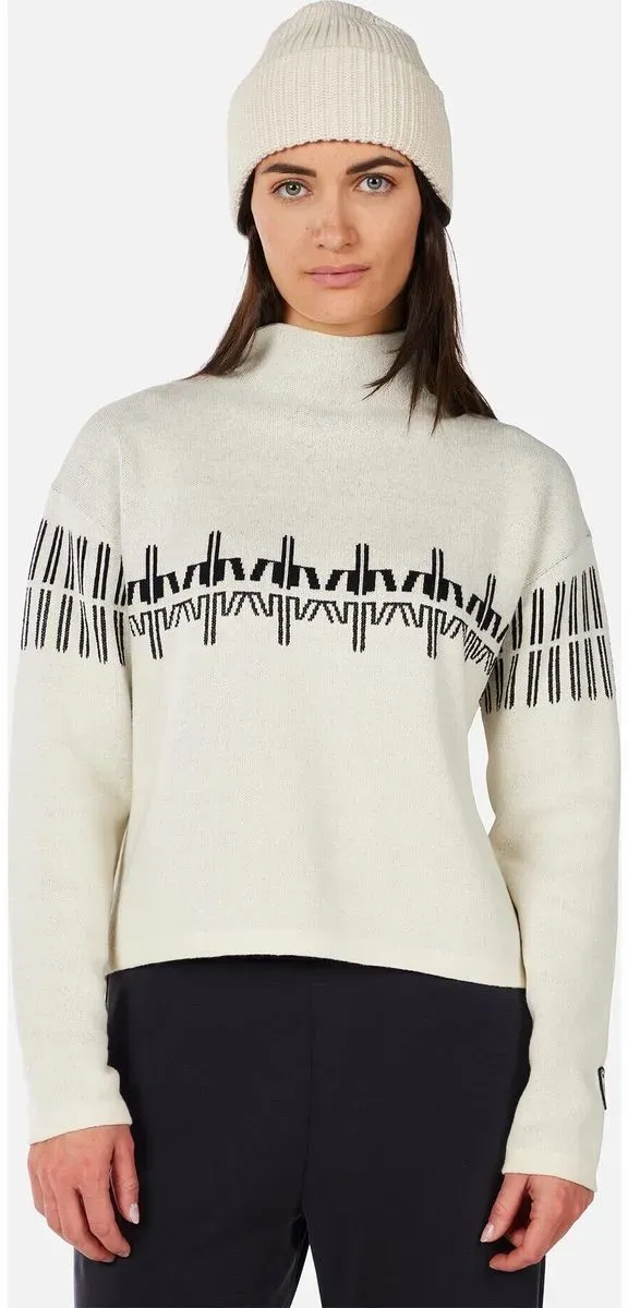 Rossignol W Patterned TN Sweater nature white (A07) S