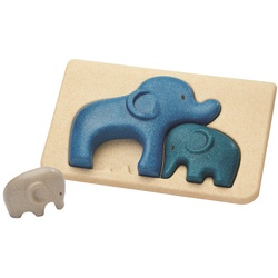 Holz-Puzzle Elefanten 3-Teilig