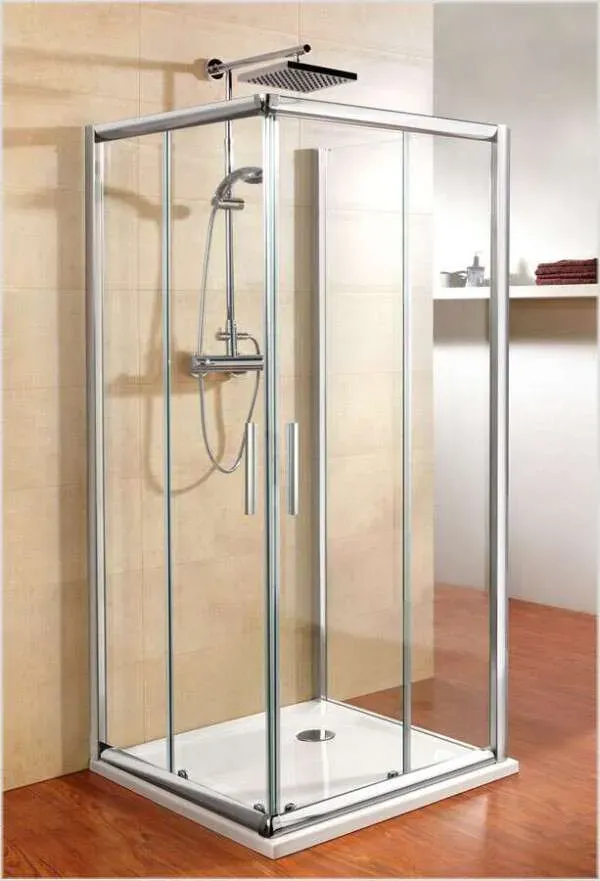 Schulte Kristall/Trend U-Kabine Eckeinstieg II.. - Duschkabine