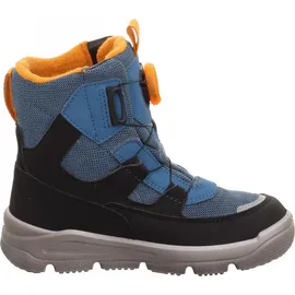 superfit Mars Schneestiefel, BLAU/ORANGE 8000, 28 EU Schmal