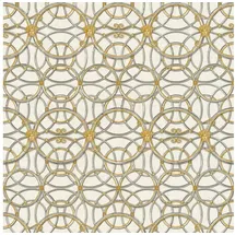 Profhome Barock Tapete Gold/Grau/Silber 1 St. 0,70 x 10,05 cm