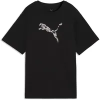 Puma Graphic Animal Relaxed T-Shirt schwarz L