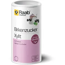 Raab Vitalfood Premium Birkenzucker, Xylit, vegan, 1:1 Zucker-Alternative, Süßungsmittel, zahnfreundlich, aus Finnland, vegan, glutenfrei, 300 g