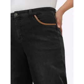 sheego Jeans in black denim | Gr.: 44