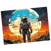 cover-your-desk Tischsetmacher Tischset Science Fiction Astronaut, aus hochwertigem Vinyl , 44 x 32 cm