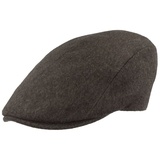 Fiebig Schiebermütze Schiebermütze 100% Kaschmir Flatcap grau 62