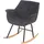 MCW Schaukelstuhl Vaasa T820 Textil 69 x 76 x 69 cm Grau Retro-Design