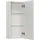 Saphir Hängeschrank SAPHIR "Quickset 376 Wand-Badschrank mit 1 Tür und 2 Einlegeböden", weiß, B:30cm H:70cm T:20cm, Holzwerkstoff, Schränke, Hängeschrank, Badezimmer-Hängeschrank, 30 cm breit, inkl. Türdämpfer, Weiß Hochglanz