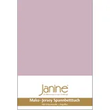 JANINE 5007 Mako-Feinjersey 180 x 200 - 200 x 200 cm altrosé