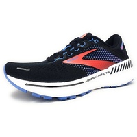 Brooks Adrenaline GTS 22 Damen black/lake blue/coral 42