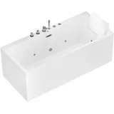 Home Deluxe Whirlpoolbadewanne AMBER - 170 x 58 x 80 cm