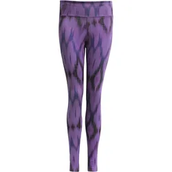 Yoga Leggings Devi Yoga Damen Violett Stretchig YOGISTAR klein