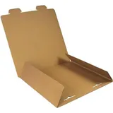 TransPak Kalenderverpackung, 500 x) 420 x 12 mm, Qualität 1.20 B, braun, DIN B3