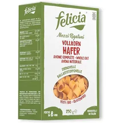 Felicia Bio Vollkorn-Hafer Mezzi Rigatoni (0.25kg)