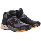 Alpinestars CR-X Drystar Motorradschuhe (Black/Orange,9 42