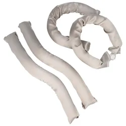 PARSA Beauty Satin Papilloten Grau 2 Stück