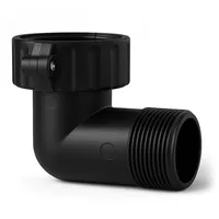 Wiltec Sunsun Ersatzteil Winkelstück für Bio Teichfilter Cbf-350b - Durchlauffilter Teich bis 60.000 L Teichvolumen - bis 10000 l/h - 2 Kammer-system Teich Filter Biofilter Koiteich - Modulteichfilter