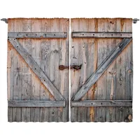ABAKUHAUS Rustikal Rustikaler Vorhang, American Country Stil, Wohnzimmer Universalband