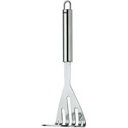 Kartoffelstampfer Rondo Edelstahl silber glänzend 25,0x8,0cm