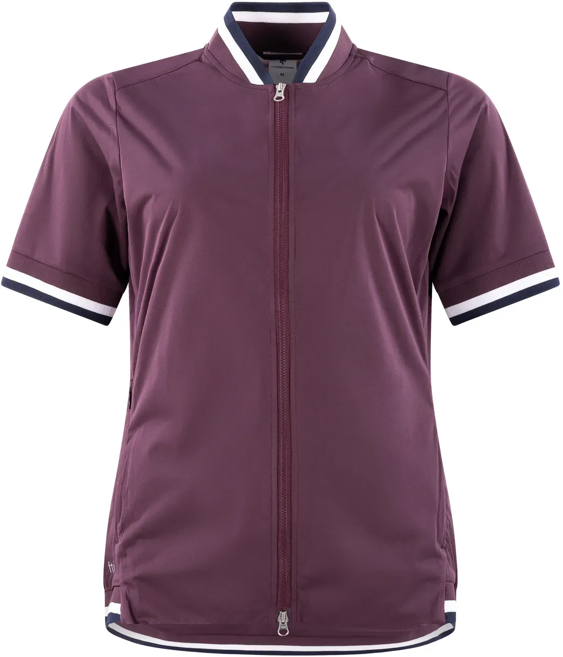 Cross Windshirt Storm, kurzarm, bordeaux