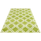my home Teppich »Debora«, rechteckig, Kurzflor, Teppich gemustert, geometrisches Design, weich, 707922-2 grün 13 mm