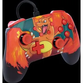 PowerA Charizard Vortex Controller Rot Nintendo Switch