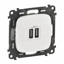 Legrand USB-Steckdose 2-fach Perlmutt 1 St.
