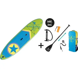 Happy People SUP Set 300 x 76 x 15 cm grün/blau