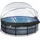 EXIT TOYS Stone Pool 427 x 122 cm inkl. Sandfilter und Abdeckung