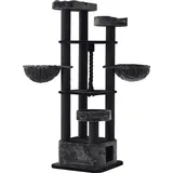 Nobby Musan Kratzbaum 70 x 70 x 203 cm schwarz/grau