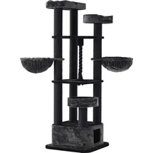 Nobby Musan Kratzbaum 70 x 70 x 203 cm schwarz/grau