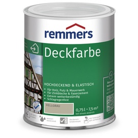 Remmers Deckfarbe 750 ml hellgrau seidenmatt
