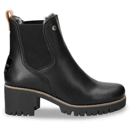 Panama Jack Pia Trav Chelsea Boot, Negro, 36