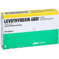 LEVOTHYROXIN Abdi 125 Mikrogramm Tabletten 100 St