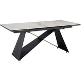 FineBuy Esstisch 180 x 78 x 95 cm weiß