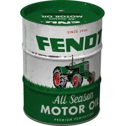 Fendt Spardose Ölfass