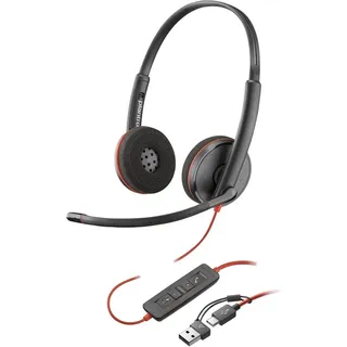 Poly Blackwire 3220 Stereo Schwarz